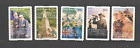 2008 Australian Stamps - Lest We Forget.  Set Of 5 X 50c Fine Used Stamps