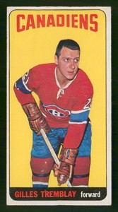 GILLES TREMBLAY 1964-65 TOPPS 64-65 NO 2 EX+/EXMINT            13021