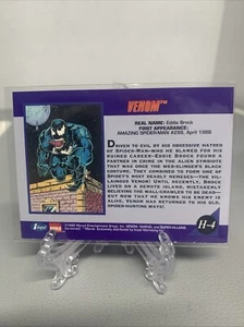 1992 Marvel Universe Hologram card Venom number H4 H-4 - - Picture 1 of 2
