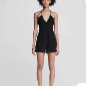 Women's rag & bone Strappy Black Mimi Shorts Romper Dress size 6 NWT - Picture 1 of 5