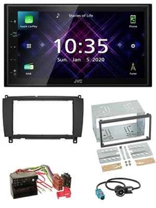 JVC DAB 2DIN MP3 Bluetooth USB Autoradio für Mercedes CLK C209 A209 04-10 - Bild 1 von 11