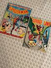 X-Men in the Savage Land 1987 Novel Rare Comic/Spiderman Xmas Special 1984 EXC!