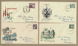 Australia 1959 WCS Wesley FDC Cover x4 - Picture 1 of 2
