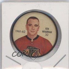 1961-62 Shirriff/Salada Coins Kenny Wharram #32