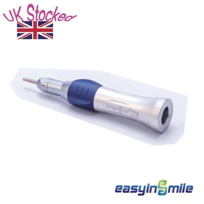 EASYINSMILE Dental Straight Nose Handpiece for Low Speed Contra Angle Air Motor ES203C