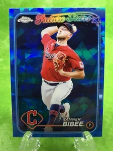 Tanner Bibee RC - 2024 Topps Cromo Zafiro #437 Futuras Estrellas CLE Guardianes - Imagen 1 de 11