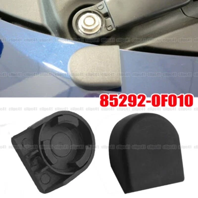 2x Tappo copri dado testa braccio tergicristallo di ricambio per Toyota Auris Yaris Corolla Verso - Immagine 1 di 4