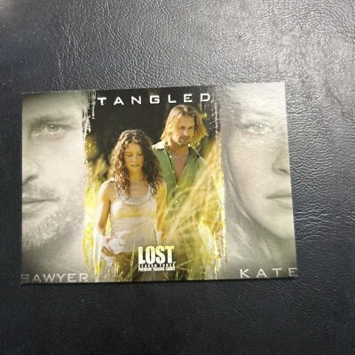 Jb18 Lost Season 3 Three InkWorks #86 Tangled Sawyer Kate Evangeline Lilly - Imagem 1 de 2