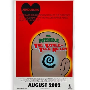 "Póster promocional de la película Puphedz: The Tattle-Tale Heart 2002 11""x17""" - Imagen 1 de 1