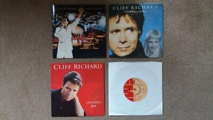 Cliff Richard - 4 x 7" Singles -From A Distance, Saviour's Day + 2 others - Foto 1 di 2