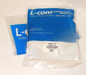L-Com Category 5E Hyper-Data TRD855Y-100, Yellow 100' ISO Certified FREE SHIP! - Picture 1 of 5