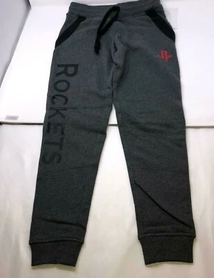 NBA Rockets Warm up Sweatpants Basketball Performance Pants Kids Youth Small - Image 1 of 4