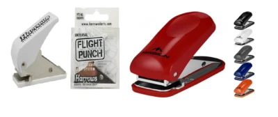 HARROWS,MISSION 1 st. HARROWS oder Mission Flight Punch in verschiedenen Farben Locher