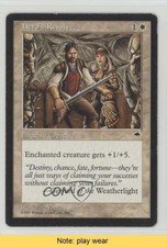 1997 Magic: The Gathering - Tempest Hero's Resolve READ 0l2