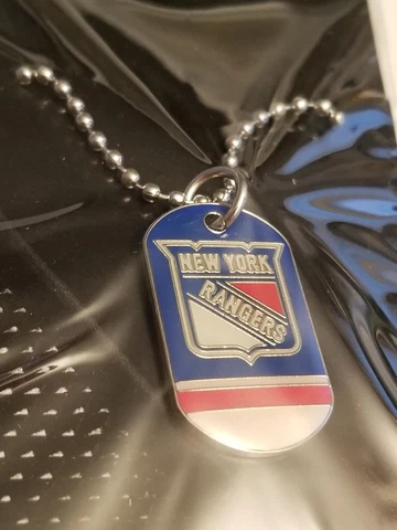 New York Rangers JF Sports NHL Hockey Dog Tag Necklace 2965 Cover