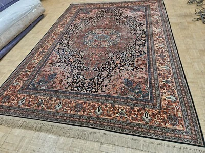 Tapete 9x12 KARASTAN KASHANI MEDALLION 700 - 741 100% LÃ EXCELENTE - Imagem 1 de 4