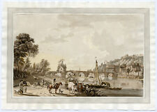 Antique Print-TOPOGRAPHY-SHROPSHIRE BRIDGE-NORTH-LANDSCAPE-Sandby-1778