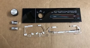 1988 OLDSMOBILE NINETY EIGHT 98 TEMPERATURE CLIMATE CONTROL FACE PLATE & KNOBS - Picture 1 of 4