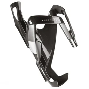 Nuevo Soporte para Jaula de Botella de Agua de Carbono Elite Vico - Negro/Blanco Brillante - Imagen 1 de 1
