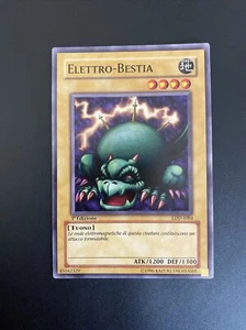 Yu-Gi-Oh Legend of the White Dragon Blue-Eyes LDD-I084 1st Ed Ita Electro-Beast - Picture 1 of 4