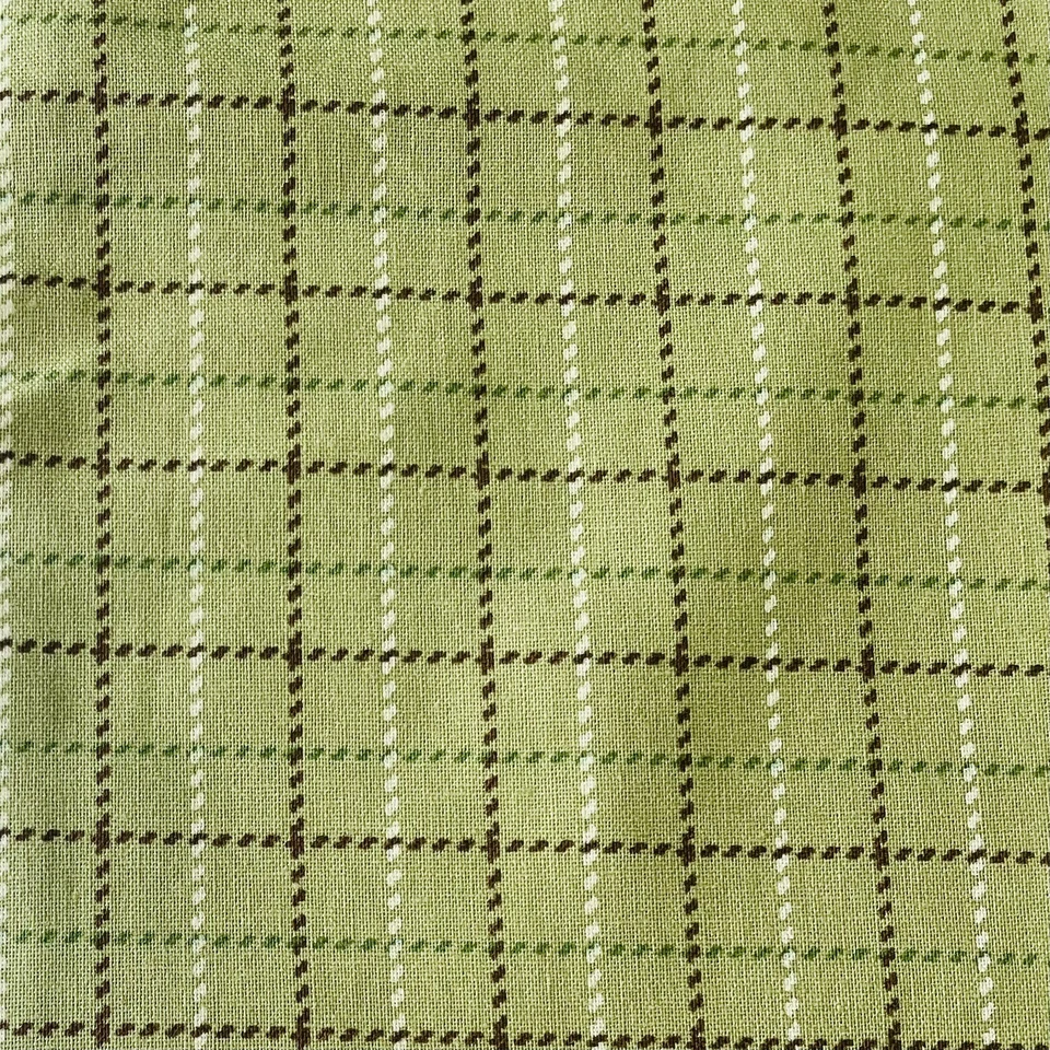 Fabric David Textiles 1 yard X 43” Plaid Sewing Quilting Apparel Cotton #1B95 - Image 1 of 4
