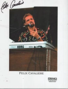 FELIX CAVALLIERE SIGNED HANDSIGNIERTES 8X10 FOTO MIT COA - Bild 1 von 1