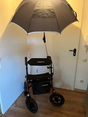 Dietz TAIMA XC Rollator der Extraklasse, luftbereift, große geländegängige Räder - Bild 1 von 4