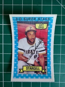 1974 Kellogg's 3-D Super Stars Baseball Willie Stargell Karte #37 Piraten - Bild 1 von 2
