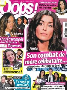 OOPS! n°130 22/02/2013 Jenifer/ Rihanna/ Marine Lorphelin & Sidoine/ Delormeau - Imagen 1 de 1