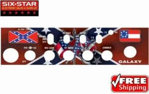 Faceplate For GALAXY DX-29HP - Historic Image CB 10 Meter Radio Front Mic GALAXY - Picture 1 of 1