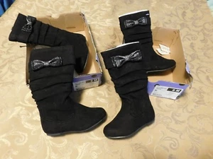 Okie Dokie, Size 6M & Size 8M Available, NIB, Gorgeous Black Boots - Picture 1 of 5