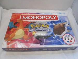 Pokemon Monopoly Kanto Edition - Picture 1 of 10