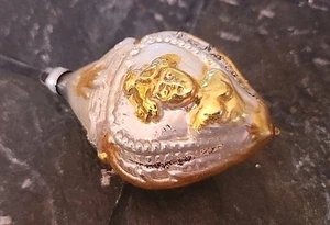 DE COLECCIÓN NEGRO MICA MUJER VICTORIANA ROSAS CRISTAL ADORNO NAVIDAD ALEMANIA - Imagen 1 de 14