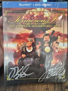 TENACIOUS D: THE COMPLETE MASTERWORKS VOLUME 3 BLU-RAY/DVD (SIGNED) - Jack Black - Picture 1 of 4
