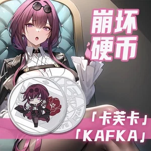 Honkai: Star Rail Kafka Silver Wolf Limited Edition Collectible Metal Coins - Picture 1 of 9