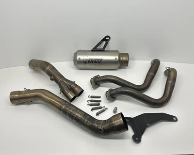 SCARICO COMPLETO MARMITTA COLLETTORI MIVV ACCIAIO KAWASAKI Z 650 Z650 2017-2023 - Immagine 1 di 4