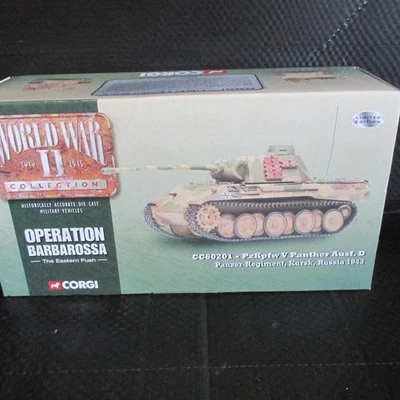 CORGI CC60201. OP BARBAROSSA PANTHER AUSF D. 1943.1:50 SCALE.2003. - Image 1 of 3