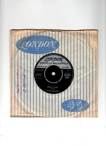 RICK NELSON - MIGHTY GOOD / I WANNA BE LOVED. UK 1959 ORIG 7" & CO/SLEEVE. VG - Bild 1 von 2