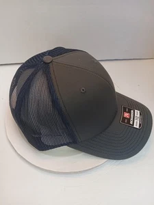 Richardson 112 Classic Trucker Mütze OSFM Blank Snapback Charcoal Navy - Bild 1 von 4