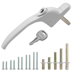 SHIELD HARDWARE Universal uPVC Window Handle Multi Spindle White - Picture 1 of 7