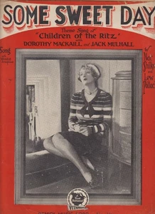 Some Sweet Day Vintage 1929 Sheet Music Children Of The Ritz Piano Vocals Ukulel - Picture 1 of 3