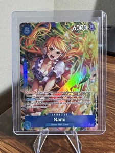 One Piece English- Nami OP11-054 Alt Art NM+ - Picture 1 of 2