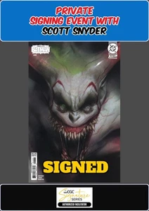 ABSOLUTE BATMAN #15 BEN OLIVER RAW SCOTT SNYDER PRIVATE SIGNIERUNG VORVERKAUF FAST NEUWERTIG/COA - Bild 1 von 1