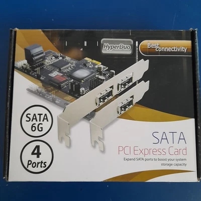 SYBA SD-PEX40054 PCI-Express 2.0 x2 SATA III HyperDuo 4-port RAID Controller - Image 1 of 4