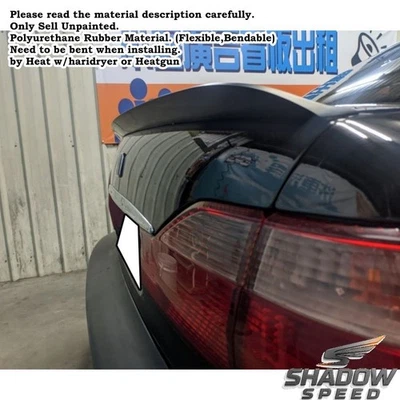 SpX Duckbill 284F Type Rear Trunk Spoiler Wing Fits 1998~2002 Honda Accord Sedan - Изображение 1 из 4