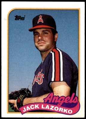 Jack Lazorko California Angels 1989 Topps #362 MLB Baseball Card - Image 1 of 2