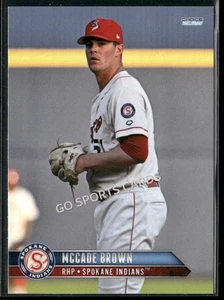 2025 Spokane Indians McCade Brown RC Rookie Rockies Minor League - Bild 1 von 2