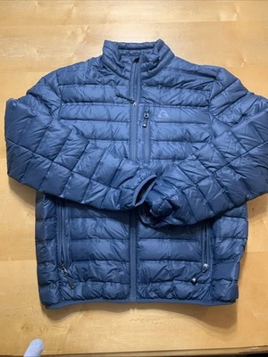 Gerry Men's Navy Blue Polyester Full-Zip Front Collared Fleece Jacket Size Large - Image 1 of 3