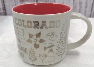 Starbucks Been There Series Colorado Gold Holiday 14oz Kaffeebecher Tasse 2018 selten - Bild 1 von 6