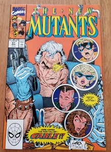 THE NEW MUTANTS #87 1ST CABLE APPEARANCE 1990 MARVEL COMICS PRISTINE LIKE NEW NM - Picture 1 of 7
